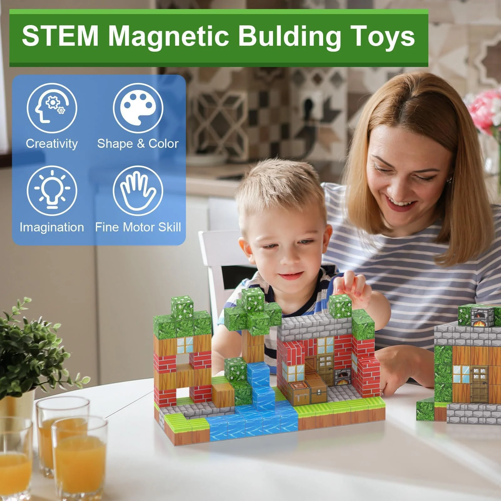 Magnetic Building Blocks - Image 3